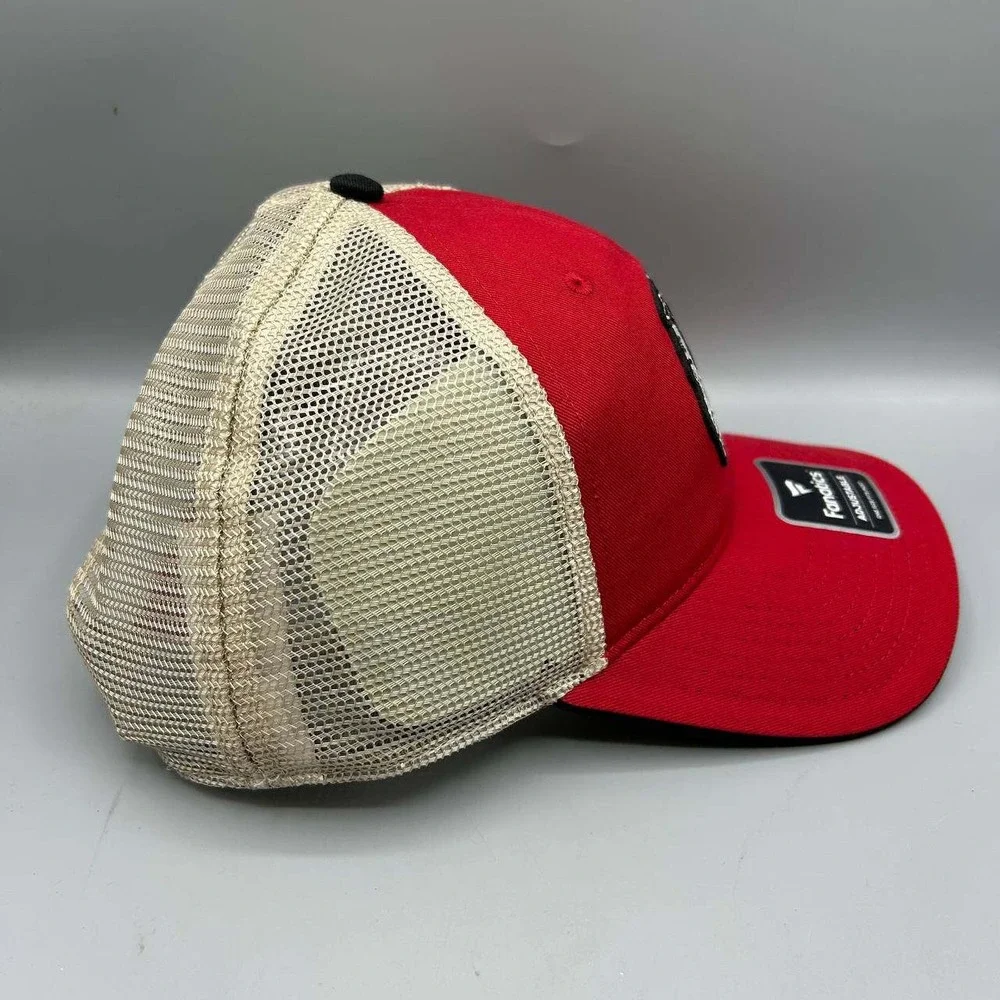 Chicago Blackhawks Trucker Hat Men Red NHL Fanatics Snap Back Cap Cotton New